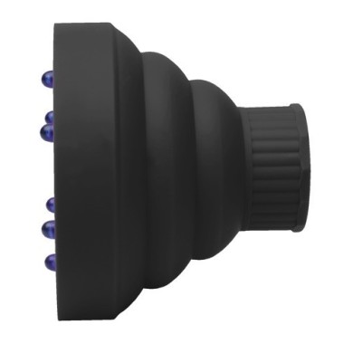 Diffusore Nero in Silicone Comprimibile