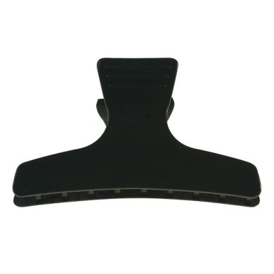 Pinze NERE in plastica 8 cm conf 12 pz