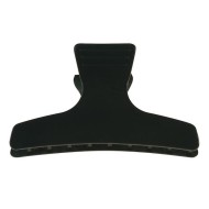 Pinze NERE in plastica 8 cm conf 12 pz