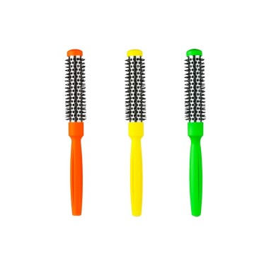 Spazzola Termica Gettin Fluo 17mm