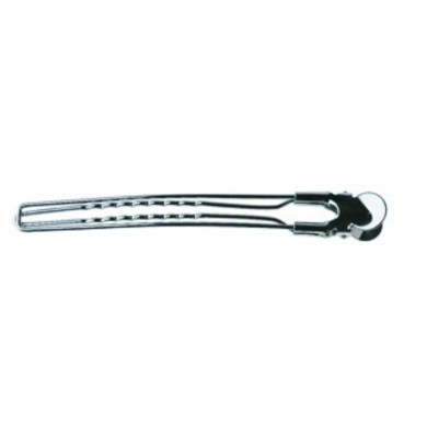 Becchi clip filo in acciaio 12cm conf 12 pz