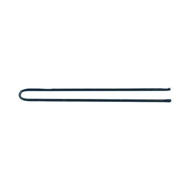 Forcine lisce nere 6,5cm conf. 500gr