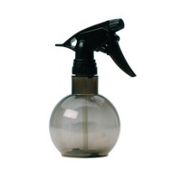 Spruzzino in plastica rotondo nero